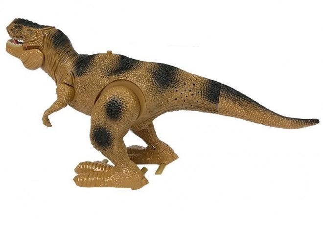 Dinosauro Tirannosauro Rex a Batteria Marrone