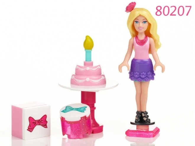 Barbie Mega Bloks Bambola Compatibile con Mattoncini