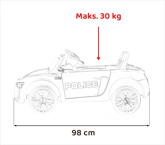 Macchina Elettrica per Bambini Audi R8 con Telecomando