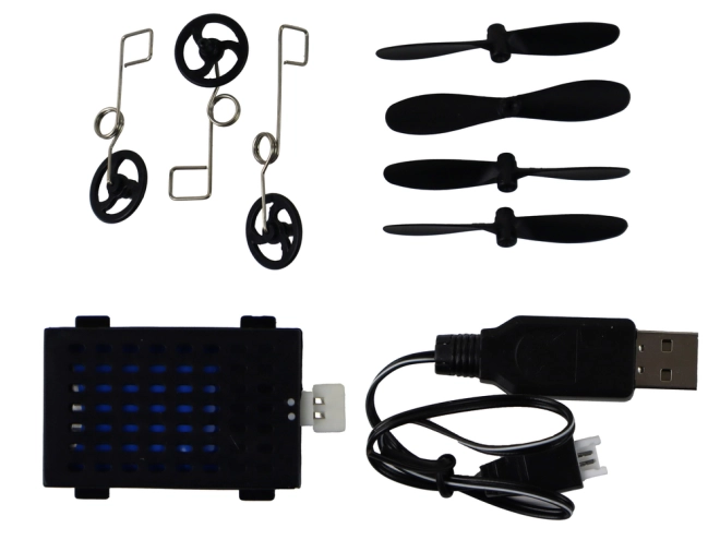 Luci LED e ricco set di accessori