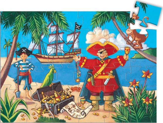 Puzzle Pirata DJECO 36 pezzi