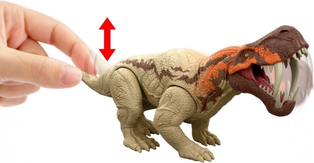 Figura di Jurassic World Inostrancevia con funzione d'attacco