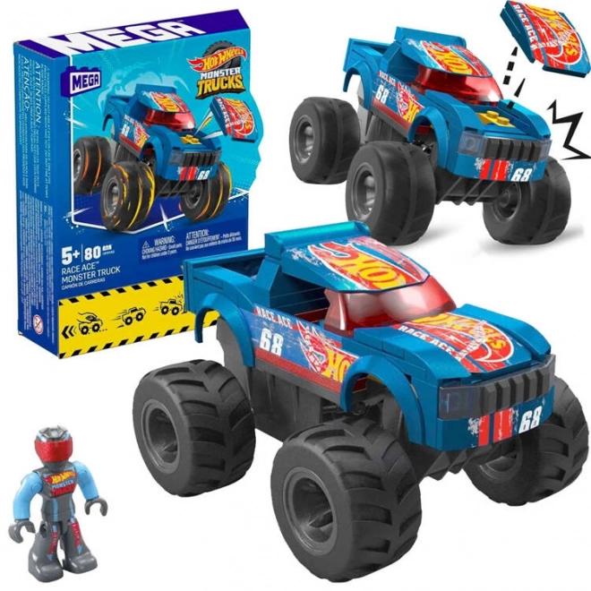 Set acrobatico autocarro mostruoso Hot Wheels