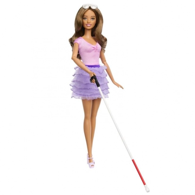 Barbie Modella con Gonna Viola a Balze