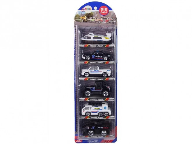 Set di veicoli Polizia Resoraki 1:64