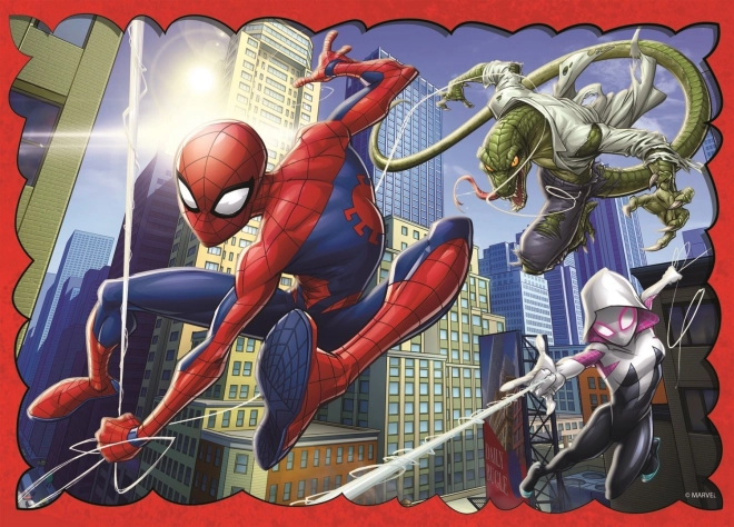 Puzzle Eroico Spiderman 4-in-1