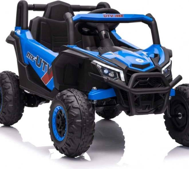 Veicolo elettrico per bambini Buggy Madman UTV-MX blu