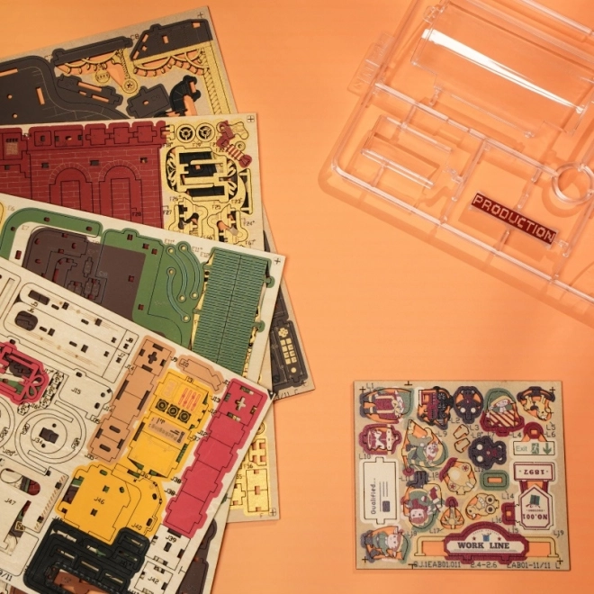 Puzzle Magico di Legno - Scatola Musicale Fabbrica di Regali