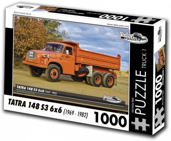 Puzzle camion Tatra 148 S3 6x6 - RETRO-AUTA 1000 pezzi