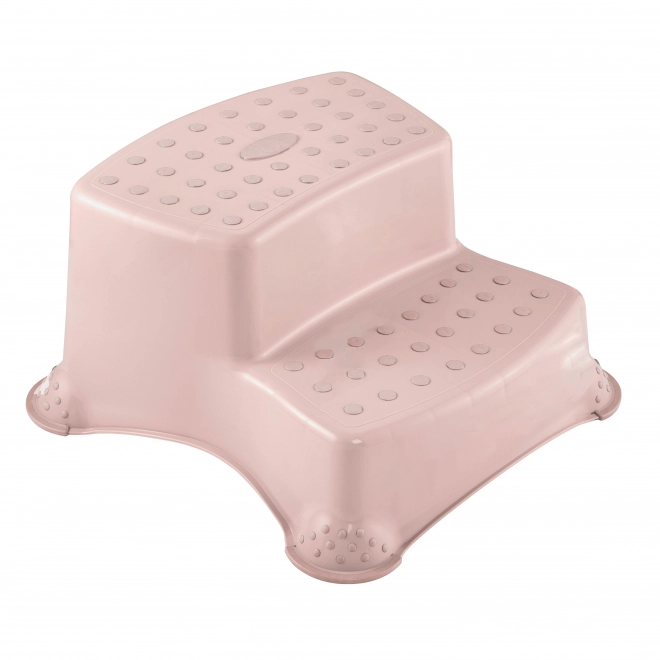 Doppio gradino per WC/lavabo Pure colore rosa nordico