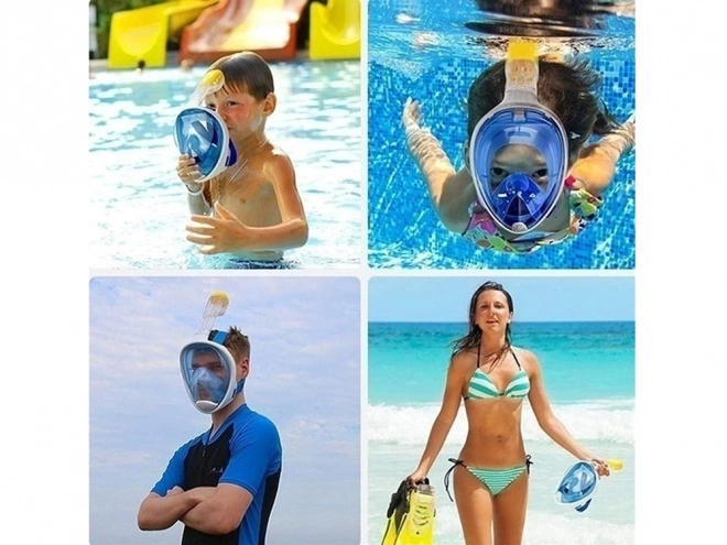 Maschera da snorkeling e immersione completa S/M SP0762 NI