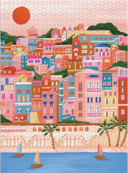 Puzzle Galison I colori della Riviera Francese 1000 pezzi