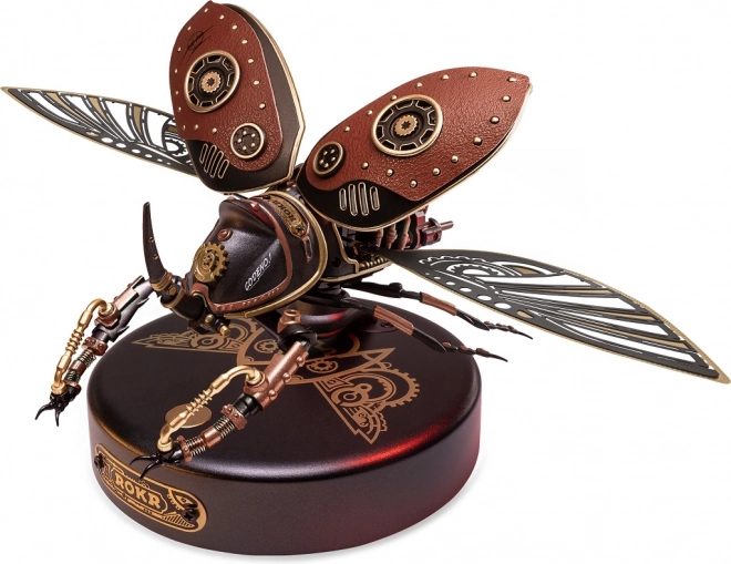 Puzzle meccanico 3D scarabeo rinoceronte