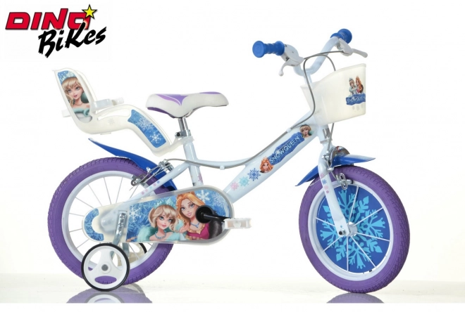 Bicicletta per bambini 16 pollici Snow Queen 2022