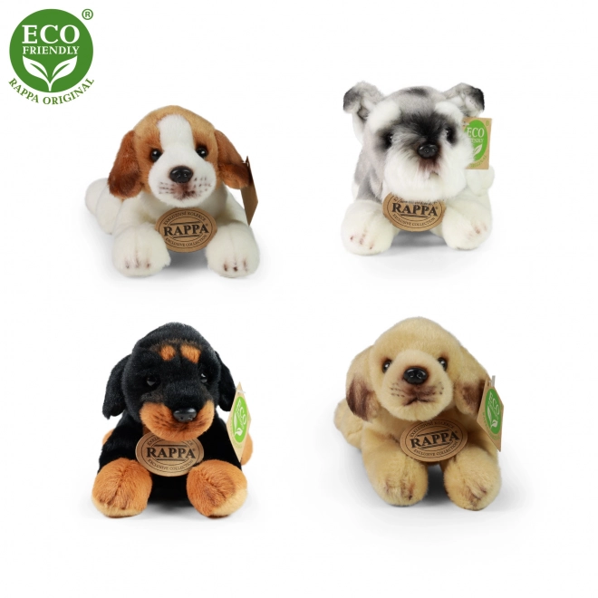 Cane di peluche sdraiato 16 cm ECO-FRIENDLY