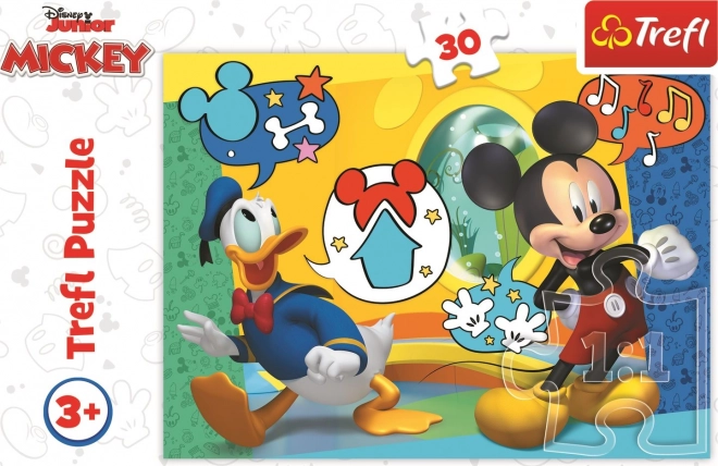 Puzzle Topolino e Paperino 30 Pezzi