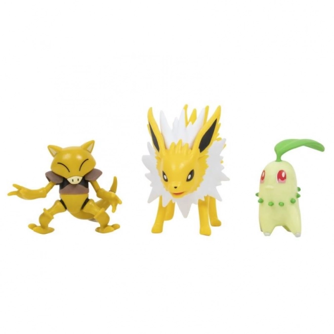 Set di 3 personaggi da collezione Pokémon