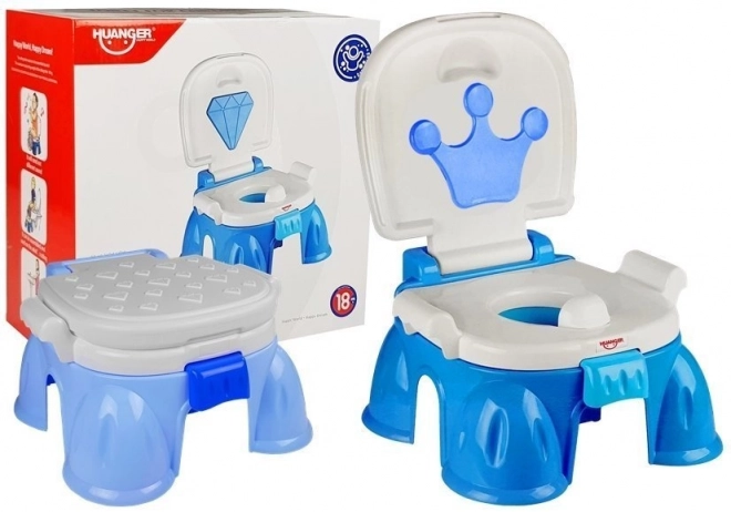 Vasino blu 3 in 1 per bambini con musica