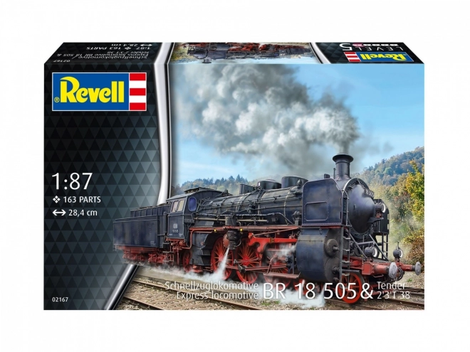 Modello di montaggio Locomotiva Espresso BR18