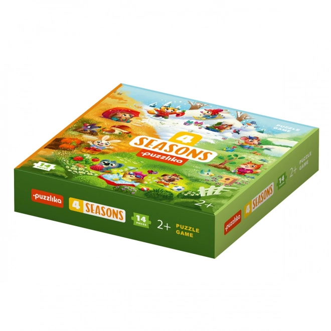 Puzzle didattico quattro stagioni - 17 pezzi