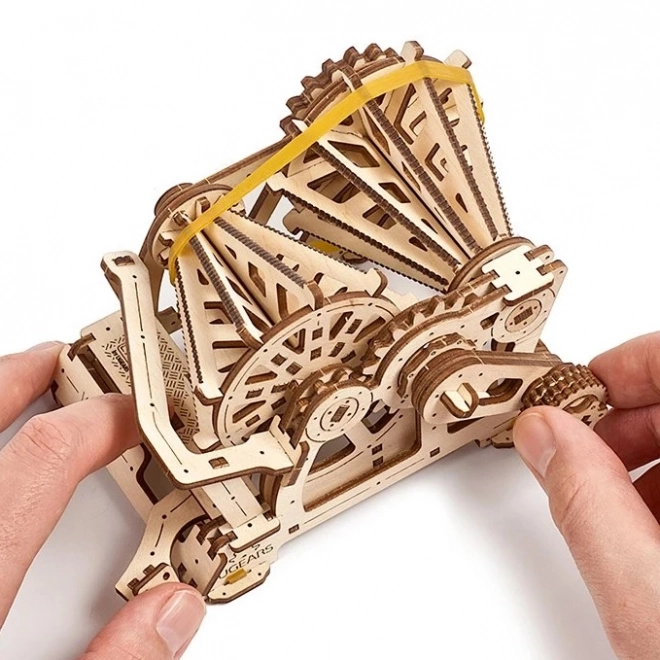 Puzzle 3D Meccanico in Legno con Variatore STEM di Ugears