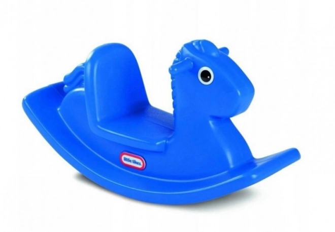 Cavalluccio a dondolo blu Little Tikes