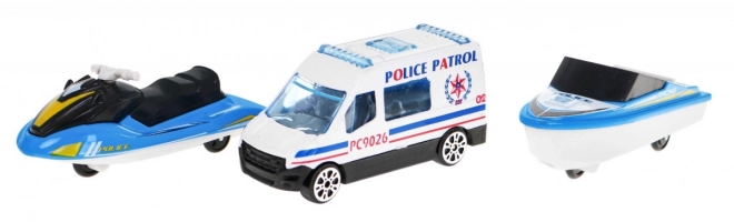 Nave da Polizia Interattiva 2 in 1 per Bambini 3+