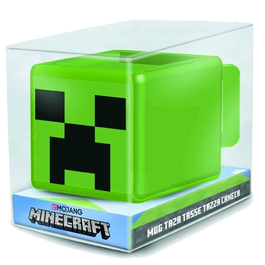 Tazza 3D Creeper di Minecraft