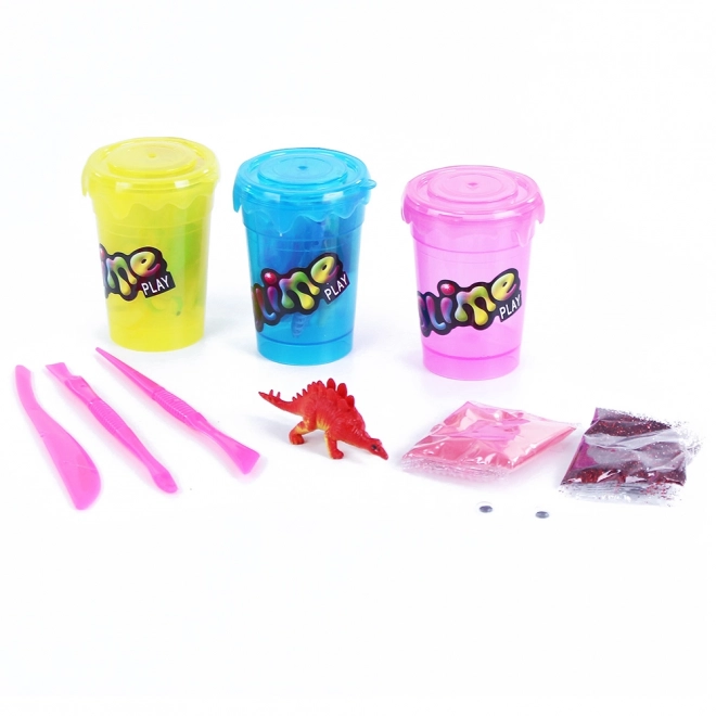 Kit per fare lo slime con animale e glitter