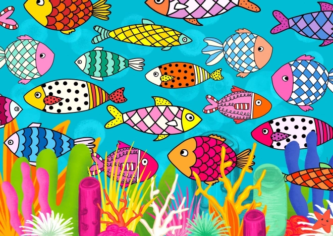 Enjoy puzzle Pesce con motivo 1000 pezzi