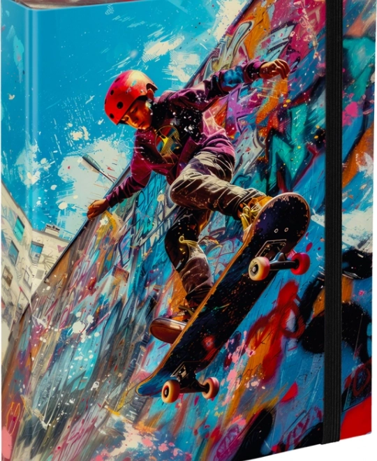 Cartelle per quaderni scolastici A5 Skatepark