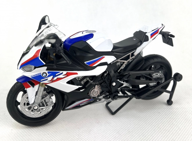 Modellino Moto Bmw S1000RR 1:12 Bianco