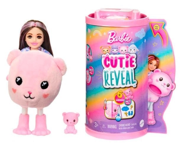 Barbie Cutie Reveal Chelsea edizione pastello - Orso