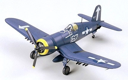 Modellino plastico aereo da montare Vought F4U-1D Corsair