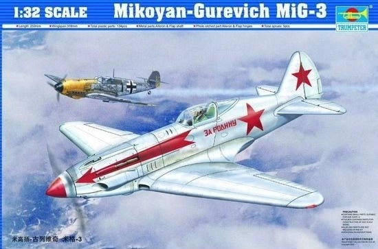 modellino aereo Mikoyan-Gurevich MiG-3 di Trumpeter