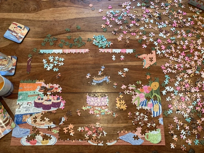 Puzzle delizioso con Nora 1000 pezzi