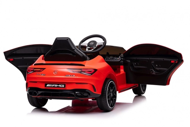 Auto elettrico per bambini Mercedes CLA AMG 4x4 rosso