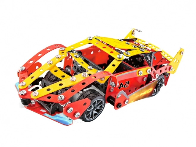 Set da Costruzione di Auto da Corsa in Metallo