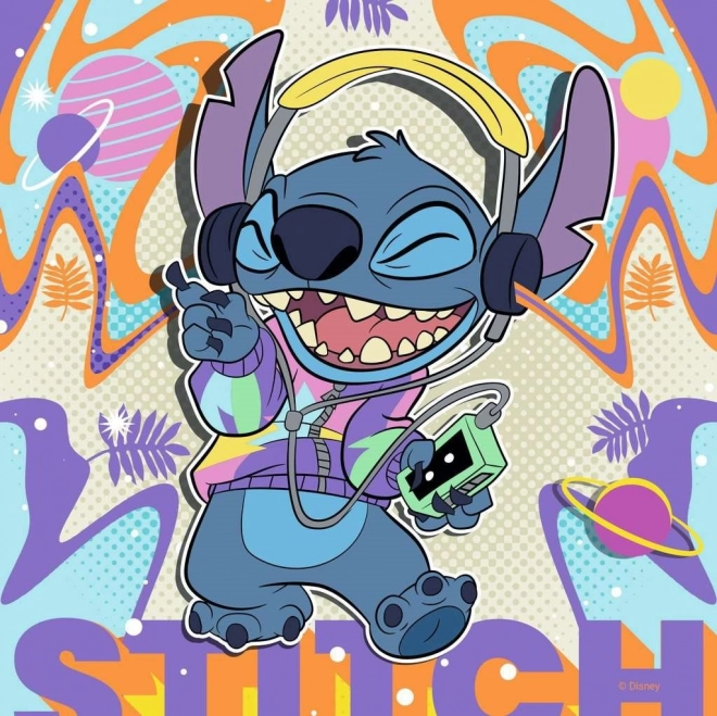 Puzzle Disney Stitch 3x49 pezzi