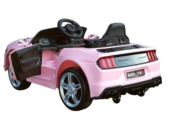 Auto Sportivo Elettrico Rosa per Bambini