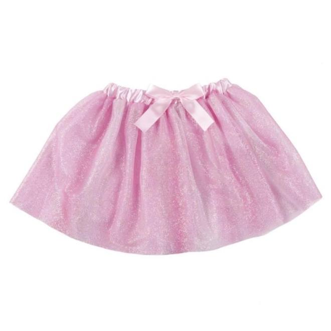 Gonna tutu scintillante con fiocco