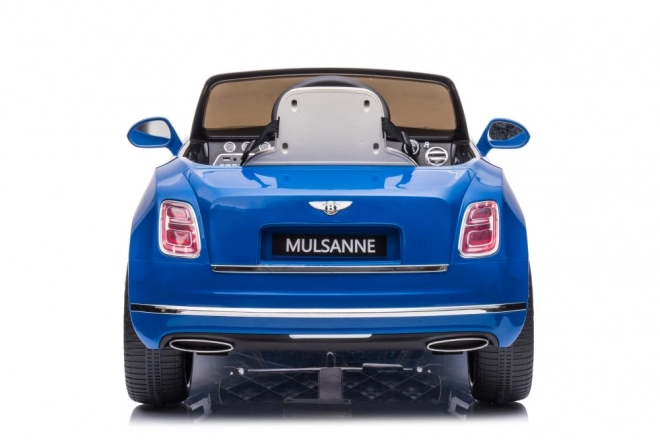 Auto Elettrico per Bambini Bentley Mulsanne Blu Lucido