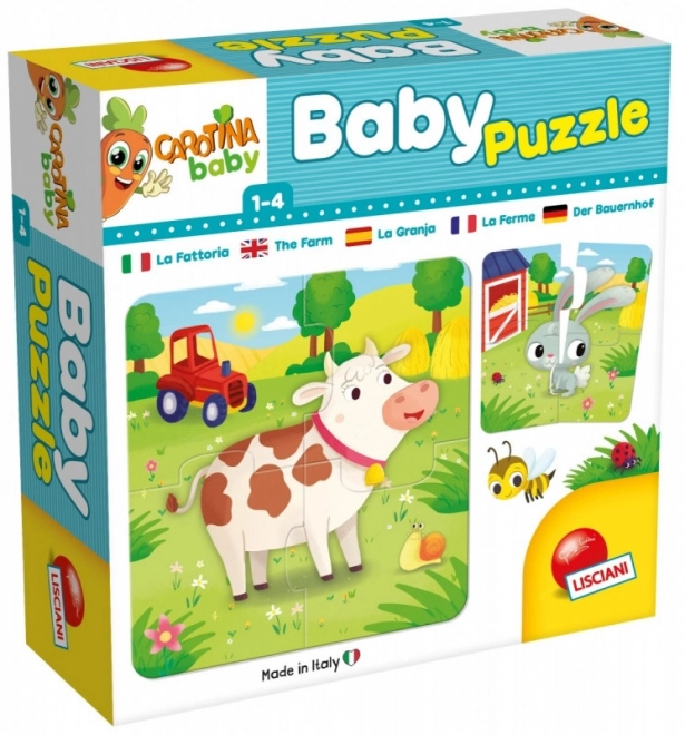 Puzzle Carotina Baby - Fattoria