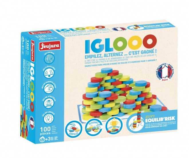 Gioco di costruzione IGLOOO 100 pezzi