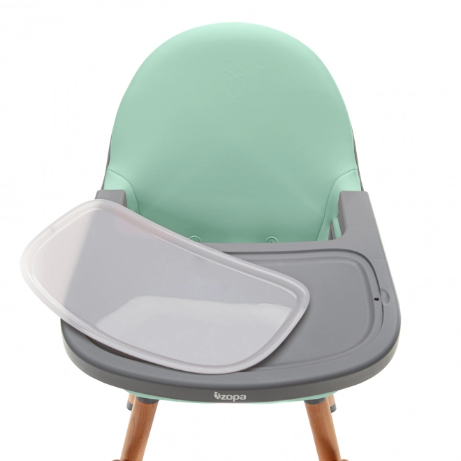 Seggiolone per bambini Dolce 2 Ice Green/Grey