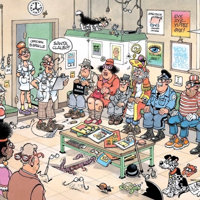 JUMBO Puzzle Jana van Haasterena: Guarda dall'altra parte - 500 pezzi