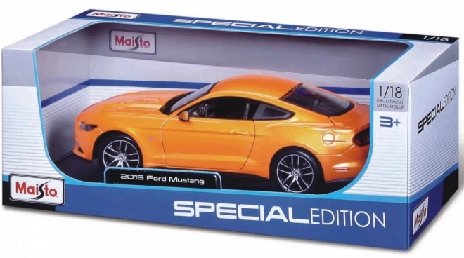 Modello composito Mustang GT 2015 arancione scala 1/24