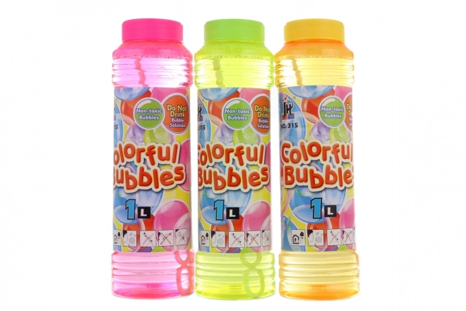 Bublifuk bolle di sapone colorate 1 litro