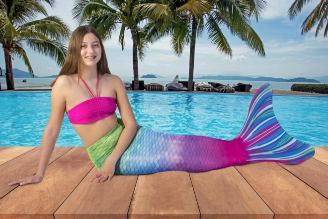 Coda di sirena Capri con monopinna Aquaris e bikini