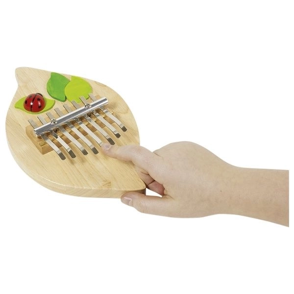 Kalimba, mini pianola con coccinella